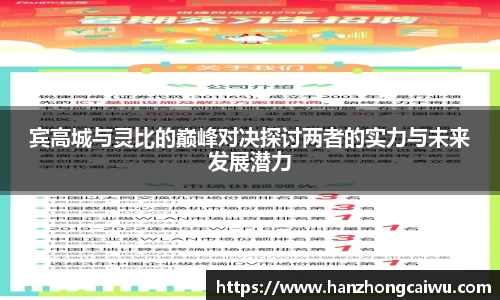宾高城与灵比的巅峰对决探讨两者的实力与未来发展潜力